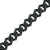Thumbnail Image 1 of Men's 1/2 CT. T.W. Square-Shaped Black Multi-Diamond Bracelet in Stainless Steel with Black Ion Plate – 8.75"