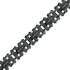 Thumbnail Image 1 of Men's 1/6 CT. T.W. Black Diamond Link Bracelet in Stainless Steel with Black Ion Plate – 8.62"