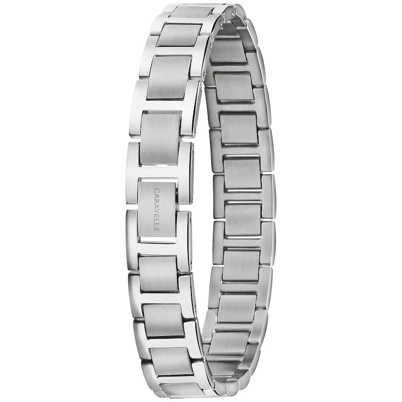 Main Image 6 of Men's Caravelle by Bulova Watch with Blue Dial and Bracelet Box Set (Model: 43K101)