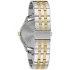 Thumbnail Image 5 of Men's Caravelle by Bulova Two-Tone Watch with Black Dial and Bracelet Box Set (Model: 45K000)