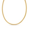 Thumbnail Image 0 of Oro Diamante™ 4.5mm Diamond-Cut Mesh Chain Necklace in Solid 14K Gold – 17.75"