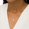 Thumbnail Image 2 of Oro Diamante™ Diamond-Cut Heart Pendant in 14K Two-Tone Gold
