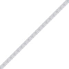 Thumbnail Image 2 of 4 CT. T.W. Baguette and Round Diamond Alternating Tennis Bracelet in 10K White Gold
