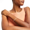 Thumbnail Image 2 of 7/8 CT. T.W. Diamond Alternating Bangle in 10K Gold