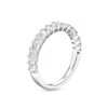 Thumbnail Image 3 of 1-1/4 CT. T.W. Certified Emerald-Cut Diamond Band in 14K White Gold (I/SI2)