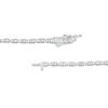 Thumbnail Image 3 of 4 CT. T.W. Certified Lab-Grown Diamond Graduated Riviera Necklace in 10K White Gold (F/SI2) – 17"
