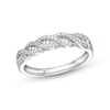 Thumbnail Image 1 of 1/4 CT. T.W. Diamond Edge Cascading Waves Band in 10K White Gold