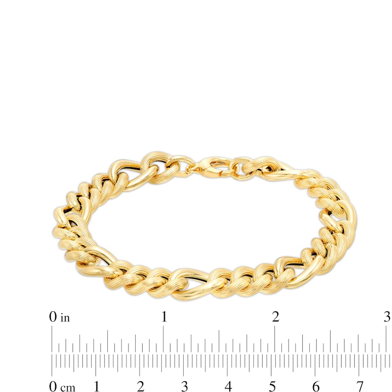 Made in Italy 3.8mm Rope Chain Bracelet in 14K Gold - 7.5