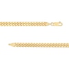 Thumbnail Image 3 of 5.0mm Diamond-Cut Cuban Curb Chain Necklace in Solid 14K Gold - 20"