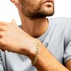 Thumbnail Image 2 of 6.5mm Link Chain Bracelet in Hollow 10K Gold – 8.5"