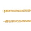 Thumbnail Image 3 of 6.5mm Link Chain Bracelet in Hollow 10K Gold – 8.5"