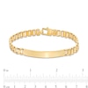 Thumbnail Image 3 of Railroad Link ID Bracelet in Hollow 10K Gold – 8.5"