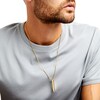 Thumbnail Image 2 of Men's Vertical Bar Pendant in 10K Gold - 24"