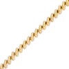 Thumbnail Image 1 of Italian Gold 8.0mm San Marco Chain Bracelet in Hollow 14K Gold – 7.25"