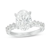 Thumbnail Image 1 of TRUE Lab-Grown Diamonds by Vera Wang Love 3-1/2 CT. T.W. Oval-Shaped Engagement Ring in 14K White Gold (F/VS2)