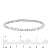 Thumbnail Image 3 of 4 CT. T.W. Certified Lab-Grown Diamond Tennis Bracelet in 14K White Gold (F/SI2) – 7.25"