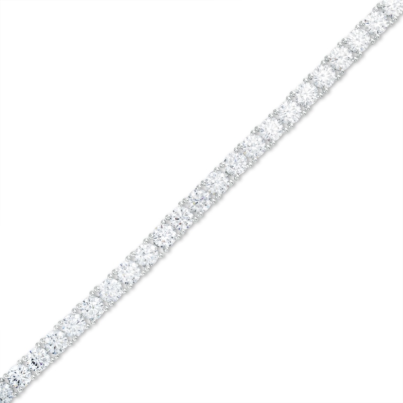 Main Image 1 of 6 CT. T.W. Certified Lab-Grown Diamond Tennis Bracelet in 14K White Gold (F/SI2) – 7.25"