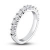 Thumbnail Image 2 of Royal Asscher® 1 CT. T.W. Diamond Anniversary Band in 14K White Gold