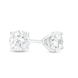 3/4 CT. T.W. Certified Lab-Grown Diamond Solitaire Stud Earrings in 14K White Gold (F/SI2)