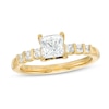 Thumbnail Image 1 of Vera Wang Love Collection 1 CT. T.W. Princess-Cut Diamond Engagement Ring in 14K Gold