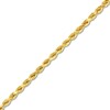 Thumbnail Image 1 of 3.6mm Diamond-Cut Rope Chain Anklet in Solid 10K Gold - 10"