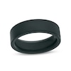 Thumbnail Image 1 of 7.0mm Wedding Band in Tungsten with Black Ion-Plate