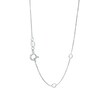 Thumbnail Image 3 of 1/4 CT. T.W. Certified Lab-Grown Diamond Cushion-Shaped Frame Pendant in 10K White Gold (F/SI2)