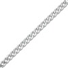 Thumbnail Image 1 of 4.3mm Diamond-Cut Curb Chain Bracelet in Solid Sterling Silver  - 7.5"