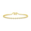 Thumbnail Image 1 of 1 CT. T.W. Diamond Link Bracelet in 10K Gold – 7.25"