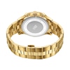 Thumbnail Image 3 of JBW Delano 1/5 CT. T.W. Diamond 18K Gold Plate Chronograph Watch with Silver-Tone Dial (Model: JB-6218-E)