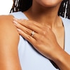Thumbnail Image 2 of You're the One™ 1-1/5 CT. T.W. Certified Lab-Grown Diamond Chevron Engagement Ring in 14K Gold (F/SI2)