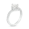 Thumbnail Image 4 of You're the One™ 1-3/4 CT. T.W. Certified Lab-Grown Diamond Chevron Engagement Ring in 14K White Gold (F/SI2)