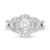 Thumbnail Image 3 of Kleinfeld® x Zales 2-1/5 CT. T.W. Certified Oval Lab-Created Diamond Split Shank Engagement Ring in Platinum (F/VS2)