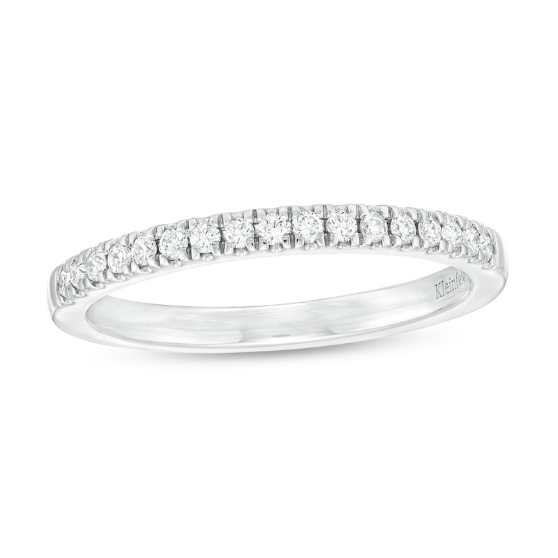 Kleinfeld® x Zales 1/5 CT. T.W. Certified Lab-Created Diamond Anniversary Band in Platinum (F/VS2)