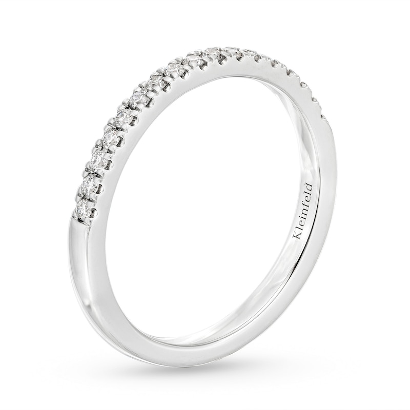 Main Image 3 of Kleinfeld® x Zales 1/5 CT. T.W. Certified Lab-Grown Diamond Anniversary Band in Platinum (F/VS2)
