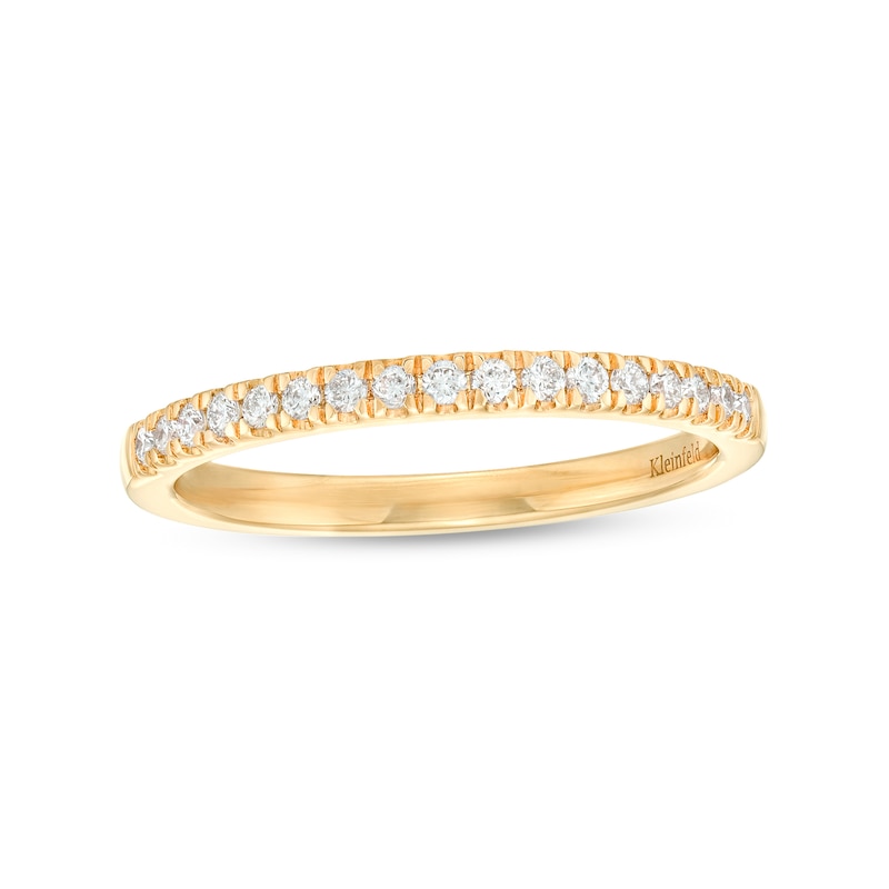 Kleinfeld® x Zales 1/5 CT. T.W. Certified Lab-Created Diamond Anniversary Band in 18K Gold (F/VS2)