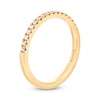 Thumbnail Image 2 of Kleinfeld® x Zales 1/5 CT. T.W. Certified Lab-Created Diamond Anniversary Band in 18K Gold (F/VS2)