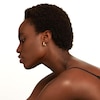 Thumbnail Image 2 of PDPAOLA™ at Zales Ribbed U-Hoop Earrings in Sterling Silver with 18K Gold Plate