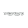 Thumbnail Image 3 of Kleinfeld® x Zales 1/4 CT. T.W. Certified Lab-Created Diamond Twist Anniversary Band in Platinum (F/VS2)