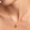 Thumbnail Image 7 of PDPAOLA™ at Zales Multi-Color "P" Pendant in Sterling Silver with 18K Gold Plate