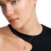 Thumbnail Image 2 of PDPAOLA™ at Zales Multi-Color "T" Pendant in Sterling Silver with 18K Gold Plate