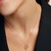 Thumbnail Image 5 of PDPAOLA™ at Zales Multi-Color "Z" Pendant in Sterling Silver with 18K Gold Plate