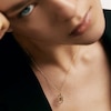Thumbnail Image 2 of PDPAOLA™ at Zales Multi-Color "U" Pendant in Sterling Silver with 18K Gold Plate