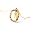 Thumbnail Image 4 of PDPAOLA™ at Zales Multi-Color "N" Pendant in Sterling Silver with 18K Gold Plate