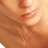 Thumbnail Image 5 of PDPAOLA™ at Zales Multi-Color "N" Pendant in Sterling Silver with 18K Gold Plate