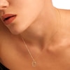 Thumbnail Image 2 of PDPAOLA™ at Zales Multi-Color "F" Pendant in Sterling Silver with 18K Gold Plate