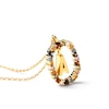 Thumbnail Image 4 of PDPAOLA™ at Zales Multi-Color Initial Pendant in Sterling Silver with 18K Gold Plate (Letters A-Z)