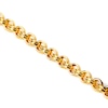 Thumbnail Image 4 of PDPAOLA™ at Zales 4.0mm Rolo Chain Bracelet in Solid Sterling Silver  with 18K Gold Plate – 7.68"