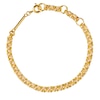 Thumbnail Image 7 of PDPAOLA™ at Zales 4.0mm Rolo Chain Bracelet in Solid Sterling Silver  with 18K Gold Plate – 7.68"