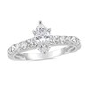Thumbnail Image 0 of 1 CT. T.W. Marquise Diamond Engagement Ring in 10K White Gold